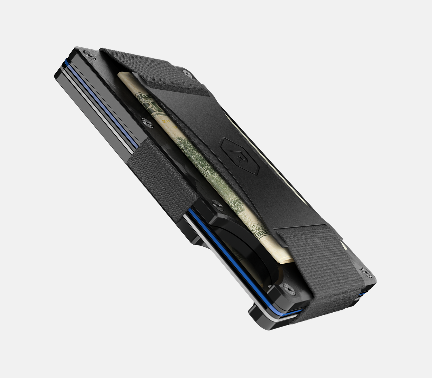 小物 The Ridge Forged Carbon Money Clip Carbon Fiber Money Clip | Products | the RIDGE カードも収納