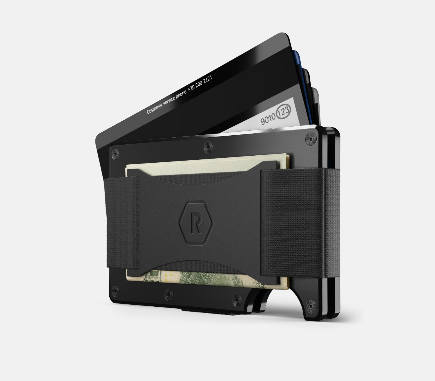 The RIDGE カードウォレット ブラックダマスカス Black Damascus Ridge Wallet // The Ridge
