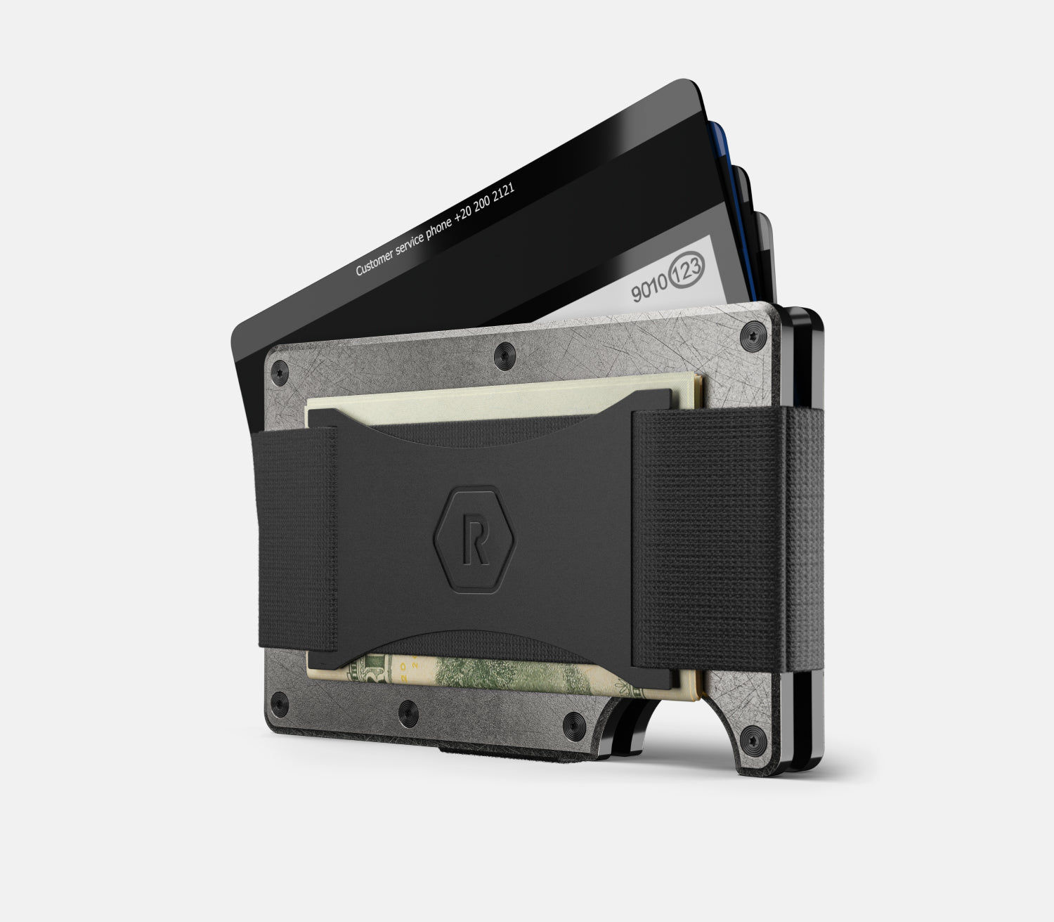 Titanium Stonewash Wallet - Strong & Durable | The Ridge - Ridge