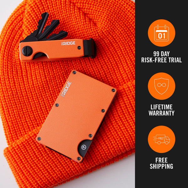Red Ridge Key Case The Ridge: Wallet + Keycase Kit - Ridge Global